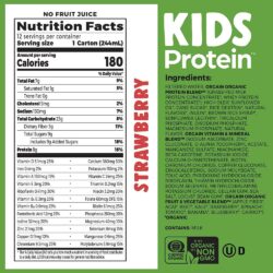 Sữa Protein cho trẻ em Orgain Kids Protein Organic Nutritional Shake Strawberry 244ml Thùng 12 Hộp 11 sua protein cho tre em orgain kids protein organic nutritional shake strawberry 244ml thung 12 hop ke