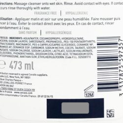 Sữa rửa mặt CeraVe dành cho da thường và da dầu CeraVe Foaming Cleanser 473ml (Pháp) 10 sua rua mat cerave danh cho da thuong va da dau cerave foaming cleanser 473ml phap kd