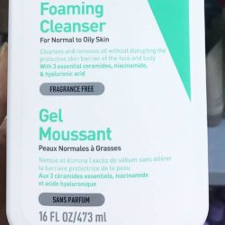 Sữa rửa mặt CeraVe dành cho da thường và da dầu CeraVe Foaming Cleanser 473ml (Pháp) 11 sua rua mat cerave danh cho da thuong va da dau cerave foaming cleanser 473ml phap ke