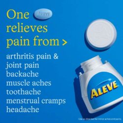 Viên uống Aleve Pain Reliever Naproxen Sodium 220mg 90 Caplets 15 vien uong aleve pain reliever naproxen sodium 220mg 90 caplets kg