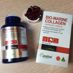 Viên uống bổ sung Collagen Careline Bio-Marine Collagen 2000max 100 Capsules 6 vien uong bo sung collagen careline bio marine collagen 2000max 100 capsules ka