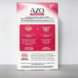 vien uong ho tro duong tiet nieu va vung kin azo dual protection urinary vaginal support 30 capsules kb