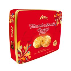 Bánh quy hạnh nhân và mè A-Taste Almond and Sesame Pastry 624g (Hộp đỏ) 5 banh quy hanh nhan va me a taste almond and sesame pastry 624g hop do 180625 kb