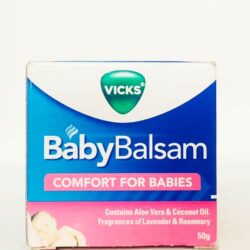 Dầu thoa ấm ngực cho trẻ Vicks Baby Balsam 50g 4 dau thoa am nguc cho tre vicks baby balsam 50g duc ka