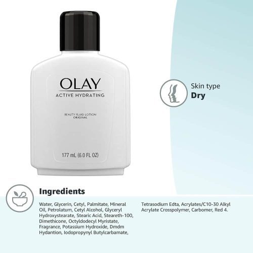 kem duong am olay active hydrating beauty fluid lotion original 177ml kb