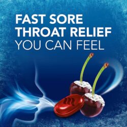Kẹo ngậm thông cổ Vicks VapoCool Severe Cherry Freeze 45 Drops 10 keo ngam thong co vicks vapocool severe cherry freeze 45 drops kb