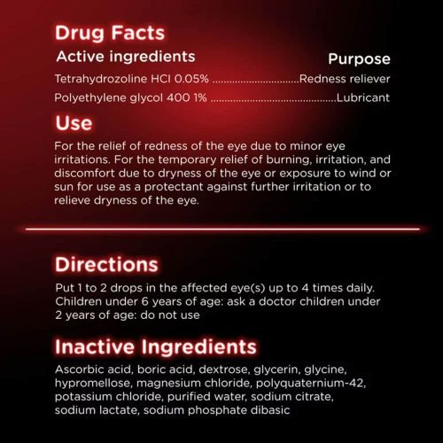 nho mat visine red eye hydrating comfort 8ml x12 chai kg