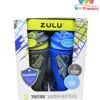 Set 2 bình nước Zulu Tritan Water Bottles 473ml (Gray, Blue)