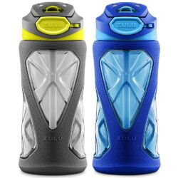 set 2 binh nuoc zulu tritan water bottles 473ml gray blue kb