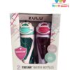 Set 2 bình nước Zulu Tritan Water Bottles 473ml (Green, Pink)