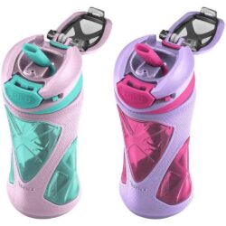 set 2 binh nuoc zulu tritan water bottles 473ml green pink kf