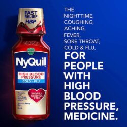 Siro cảm cho người cao huyết áp Vicks DayQuil & NyQuil High Blood Pressure (HBP) Cold & Flu 236ml x2 10 siro cam cho nguoi cao huyet ap vicks dayquil nyquil high blood pressure hbp cold flu 236ml x2 kc