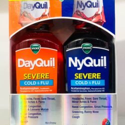Siro cảm Vicks DayQuil & NyQuil Cold & Flu Severe 354ml x2 chai (1 Day + 1 Night Berry Flavor) 7 siro cam vicks dayquil nyquil cold flu severe 354ml x2 chai 1 day 1 night berry flavor 19923 ka