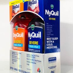 Siro cảm Vicks DayQuil & NyQuil Cold & Flu Severe 354ml x2 chai (1 Day + 1 Night Berry Flavor) 9 siro cam vicks dayquil nyquil cold flu severe 354ml x2 chai 1 day 1 night berry flavor 19923 kc