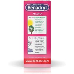Siro chống dị ứng cho bé Children’s Benadryl Allergy Liquid Cherry 236ml 10 siro chong di ung cho be childrens benadryl allergy liquid cherry 236ml kd