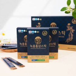 tinh chat hong sam nhung huou nonghyup deer antlers korean red ginseng stick 10ml x30 goi kd