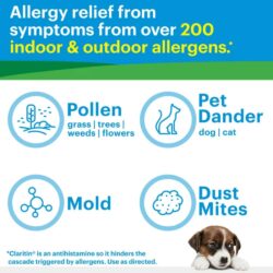 Viên uống chống dị ứng Claritin Antihistamine Non-Drowsy Loratadine 10mg 100 Tablets 6 vien uong chong di ung claritin antihistamine non drowsy loratadine 10mg 100 tablets ka