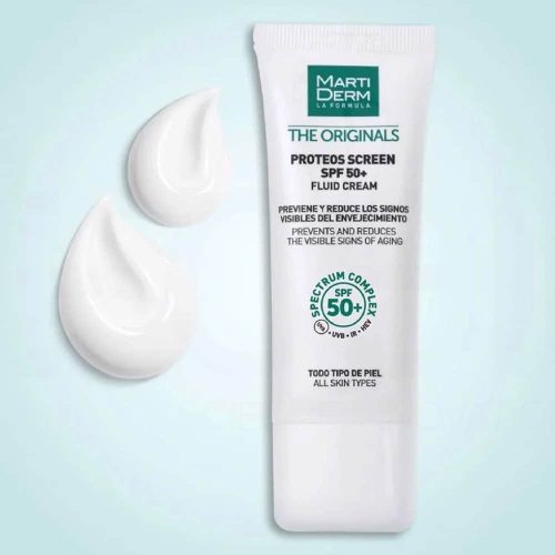 Kem chống nắng Martiderm The Originals Proteos Screen SPF50+ Fluid Cream 40ml 19 kem chong nang martiderm the originals proteos screen spf50 fluid cream 40ml kd