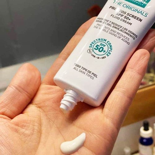 Kem chống nắng Martiderm The Originals Proteos Screen SPF50+ Fluid Cream 40ml 21 kem chong nang martiderm the originals proteos screen spf50 fluid cream 40ml kg