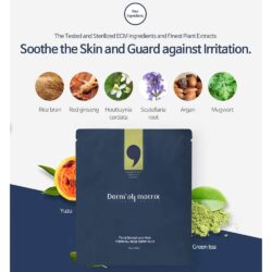 mat na derm all matrix face dermal care mask 35g x4 mieng ka