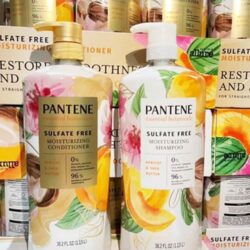 Set dầu gội và xả Pantene Essential Botanicals Sulfate Free Moisturizing Shampoo & Conditioner 1.13L (Apricot & Shea Butter) 7 set dau goi va xa pantene essential botanicals sulfate free moisturizing shampoo conditioner 1 13l apricot shea butter ka