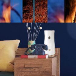 Set máy xịt thơm phòng tự động Glade chạy pin + 3 chai tinh dầu (Fall Night Long) 16 set may xit thom phong tu dong glade chay pin 3 chai tinh dau fall night long kf