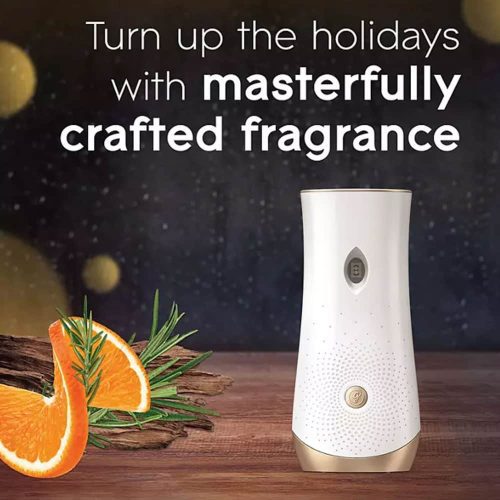 Set máy xịt thơm phòng tự động Glade chạy pin + 3 chai tinh dầu (Fireside Bourbon) 14 set may xit thom phong tu dong glade chay pin 3 chai tinh dau fireside bourbon kc