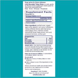 Siro giảm đầy hơi, đau bụng, nấc cụt, quấy khóc cho trẻ sơ sinh Little Remedies Gripe Water 118ml 10 siro giam day hoi dau bung nac cut quay khoc cho tre so sinh little remedies gripe water 118ml kd