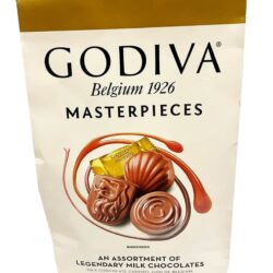 socola godiva masterpieces assortment milk chocolate 422g ka