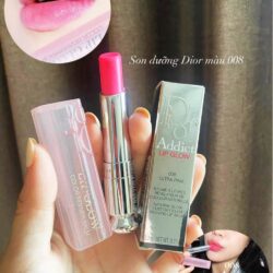 Son dưỡng môi Dior Addict Lip Glow 008 Ultra Pink 5 son duong moi dior addict lip glow 008 ultra pink ka