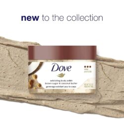 Tẩy tế bào chết Dove Exfoliating Body Polish Brown Sugar & Coconut Butter 298g 11 tay te bao chet dove exfoliating body polish brown sugar coconut butter 298g kb