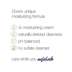 tay te bao chet dove exfoliating body polish colloidal oatmeal calendula oil 298g kd