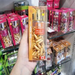 Viên bôi trắng da nhau thai cừu và sữa ong chúa Bill Placenta & Royal Jelly SPF15 90 Gelcaps 5 vien boi trang da nhau thai cuu va sua ong chua bill placenta royal jelly spf15 90 gelcaps ka