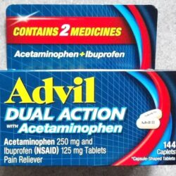Viên uống Advil Dual Action Acetaminophen 250mg Ibuprofen 125mg 144 Caplets (có hộp giấy) 6 vien uong advil dual action acetaminophen 250mg ibuprofen 125mg 144 caplets co hop giay ka