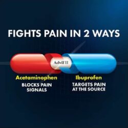 Viên uống Advil Dual Action Acetaminophen 250mg Ibuprofen 125mg 144 Caplets (có hộp giấy) 9 vien uong advil dual action acetaminophen 250mg ibuprofen 125mg 144 caplets co hop giay kd
