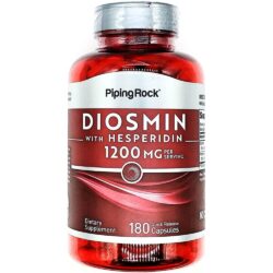 vien uong bo sung diosmin piping rock diosmin with hesperidin 1200mg 180 capsules ka