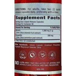 vien uong bo sung diosmin piping rock diosmin with hesperidin 1200mg 180 capsules kb