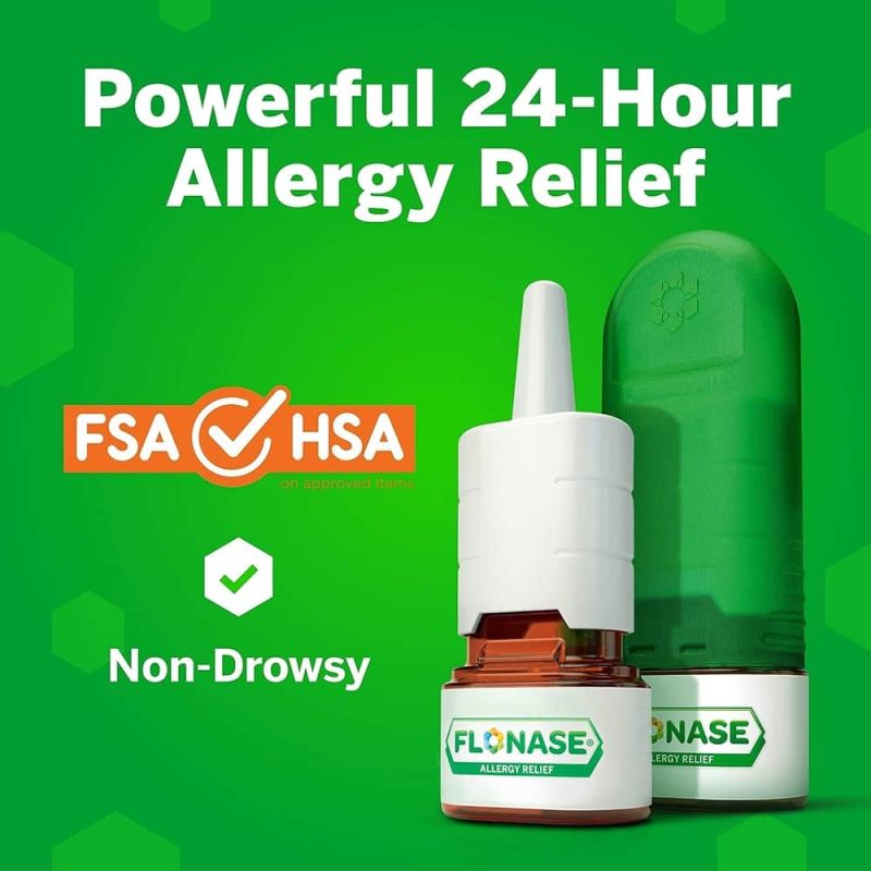 Xịt chống dị ứng Flonase Allergy Relief Nasal Spray 11.1ml - Wowmart VN ...