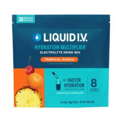Bột điện giải Liquid I.V. Hydration Multiplier 30 gói (Tropical Punch)
