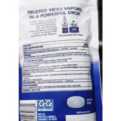 Kẹo ngậm thông cổ Vicks VapoCool Severe WinterFrost 45 Drops 13 keo ngam thong co vicks vapocool severe winterfrost 45 drops kb