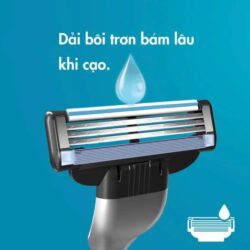 Lưỡi dao cạo râu Gillette Mach3+ 3 cái 6 luoi dao cao rau gillette mach3 3 cai kb