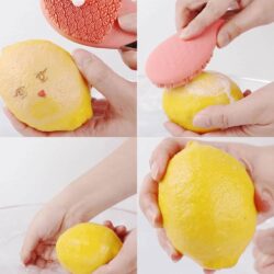 Máy rửa mặt con cá WellDerma Cleansing Fish (Đỏ) 16 may rua mat wellderma cleansing fish do ke