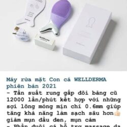 may rua mat wellderma cleansing fish tim kd