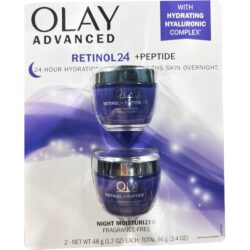Set kem dưỡng da Olay Advanced Retinol 24 + Peptide Night Moisturizer 48g x2 hủ (Không mùi) 3 set kem duong da olay advanced retinol 24 peptide night moisturizer 48g x2 hu khong mui ka