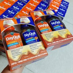 Siro cảm Vicks DayQuil & NyQuil Honey Cold & Flu Severe 354ml x2 chai 6 siro cam vicks dayquil nyqui honey cold flu severe 354ml x2 chai ka
