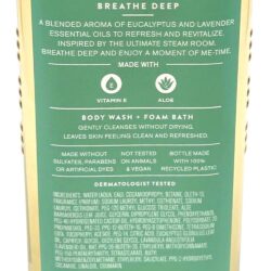 sua tam bath body works aroma breathe deep eucalyptus lavender 295ml kc