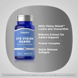 Viên uống bổ mắt Piping Rock Eye Vision Guard Lutein Bilberry Zeaxanthin 200 viên 10 vien uong bo mat piping rock eye vision guard lutein bilberry zeaxanthin 200 vien kc