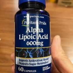 Viên uống bổ sung ALA Puritan’s Pride Alpha Lipoic Acid 600mg 60 Capsules 5 vien uong bo sung ala puritans pride alpha lipoic acid 600mg 60 capsules ka