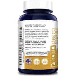 Viên uống tăng cường Testosterone NusaPure LongJack 1300mg 150 Capsules 6 vien uong tang cuong testosterone nusapure longjack 1300mg 150 capsules kb