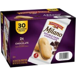 Bánh quy socola đen Pepperidge Farm Milano Double Dark Chocolate Cookies 834g 10 banh quy socola den pepperidge farm milano double dark chocolate cookies 834g ka